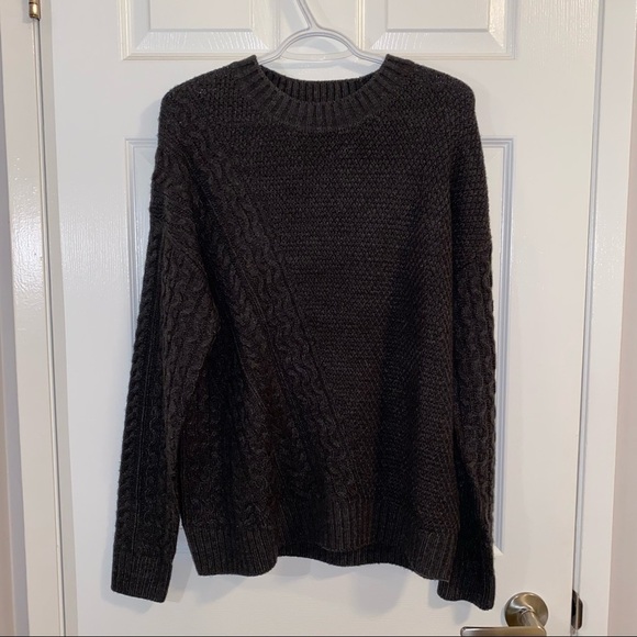 Joe Fresh grey sweater, large - Picture 2 of 5